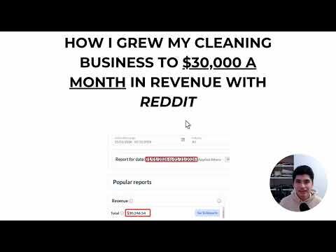 How I Grew My Cleaning Business to $30K/Month Using Reddit (Free Traffic Strategy)