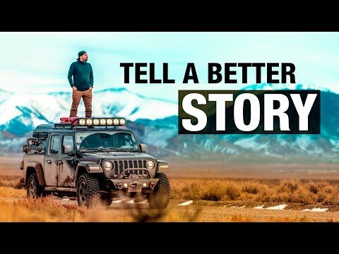 Person vlogging or creating video content