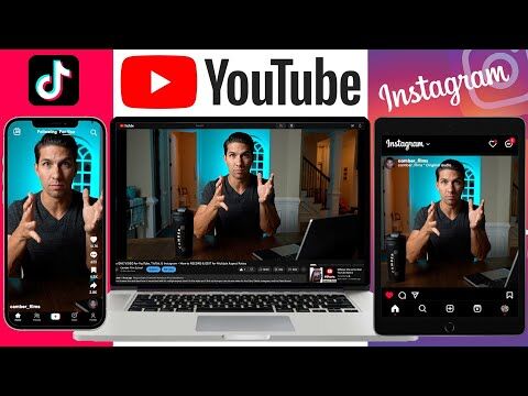 Repurposing video content for YouTube, TikTok, and Instagram