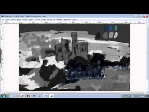 Reddit Sketchdaily - Northern Landscape