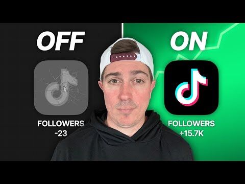 TikTok on phone