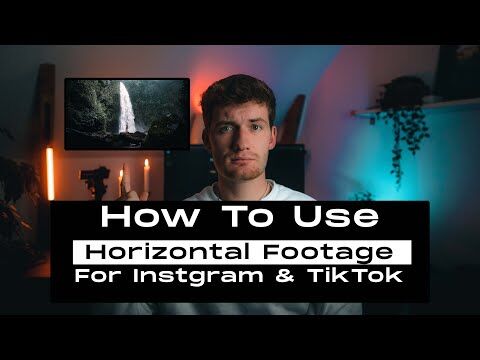 3 Ways You Use Horizontal Footage For Instagram / TikTok!
