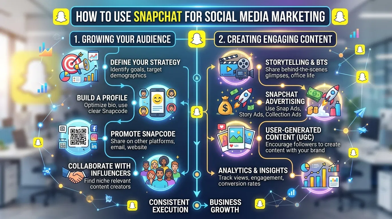 How to Use Snapchat for Social Media Marketing