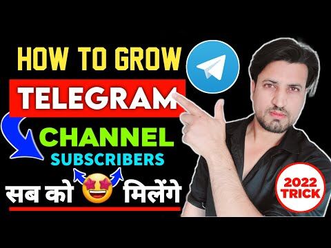 Growing Telegram channel subscribers
